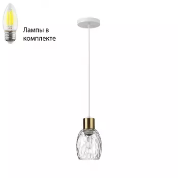 Подвесной светильник с лампочкой LUMION 6583/1A+Lamps