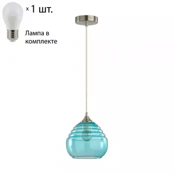 Подвесной светильник с лампочкой Lumion Lester 5287/1+Lamps E27 P45