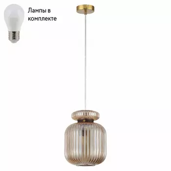Подвесной светильник с лампочкой Odeon 5042/1A+Lamps