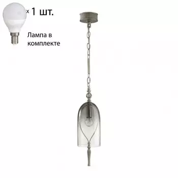 Подвесной светильник с лампочкой Odeon Light Bell 4882/1+Lamps E14 P45
