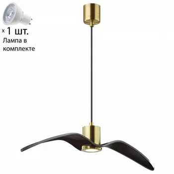 Подвесной светильник с лампочкой Odeon Light Birds 4900/1B+Lamps Gu10
