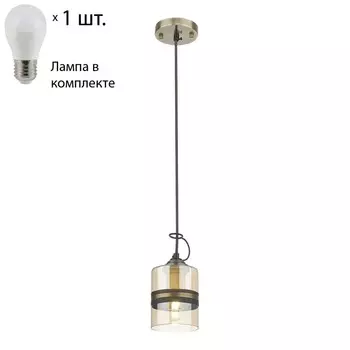 Подвесной светильник с лампочкой Velante 217-506-01+Lamps E27 P45