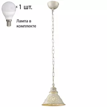 Подвесной светильник с лампочкой Velante 308-003-01+Lamps E14 P45