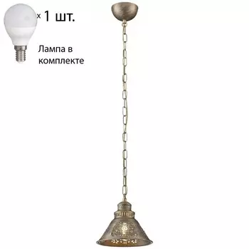 Подвесной светильник с лампочкой Velante 308-603-01+Lamps E14 P45