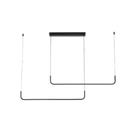 Подвесной светильник с пультом ДУ Crystal Lux SUAVE SP35W LED L1200 BLACK