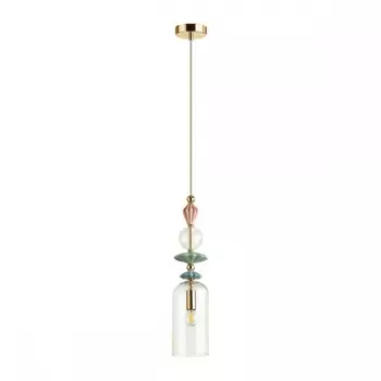 Подвесной светильник со светодиодной лампочкой E14, комплект от Lustrof. №304026-624576