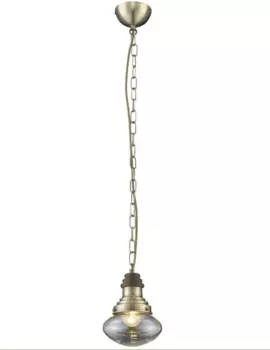 Подвесной светильник со светодиодной лампочкой E27, комплект от Lustrof. №150331-623395