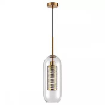 Подвесной светильник со светодиодной лампочкой E27, комплект от Lustrof. №304182-642598