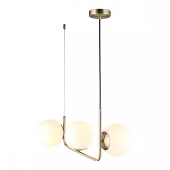 Подвесной светильник со светодиодными лампочками E27, комплект от Lustrof. №230094-657100