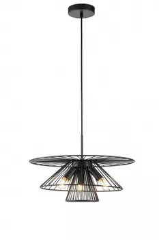 Подвесной светильник Indigo Strato 10016/3P Black