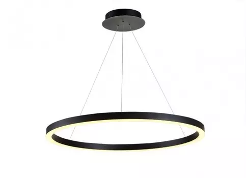 Подвесной светодиодный светильник (блок питания в комплекте) Donolux Ringlet S111028/1 D800 Black