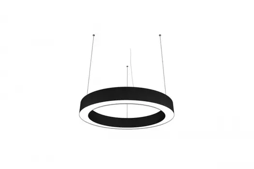 Подвесной светодиодный светильник (блок питания в комплекте) Donolux Aura DL600S54WW Black
