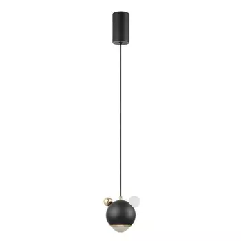 Подвесной светодиодный светильник Crystal Lux Amigo SP Led Black