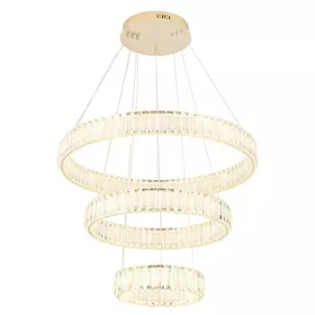 Подвесной светодиодный светильник Crystal Lux Musika SP150W Led Gold