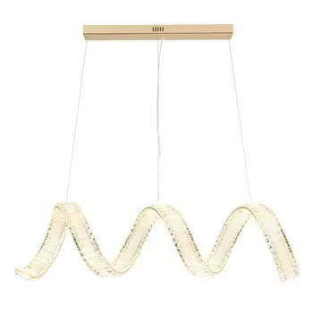 Подвесной светодиодный светильник Crystal Lux Musika SP100W Led L1200 Gold