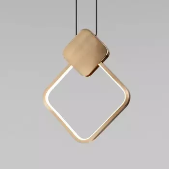 Подвесной светодиодный светильник Eurosvet Style 50216/1 LED бронза (a056034)