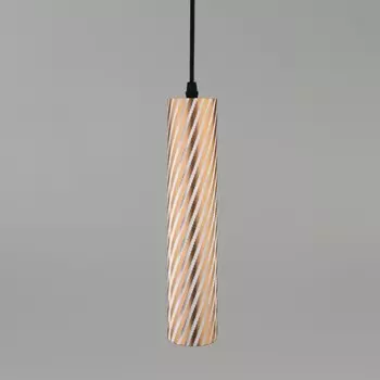 Подвесной светодиодный светильник Евросвет Boston 50190/1 LED золото (a048063)