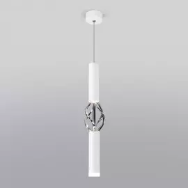 Подвесной светодиодный светильник Eurosvet Lance 50191/1 LED белый/хром (a049108)