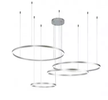 Подвесной светильник Indigo Galass 14001/4P Silver