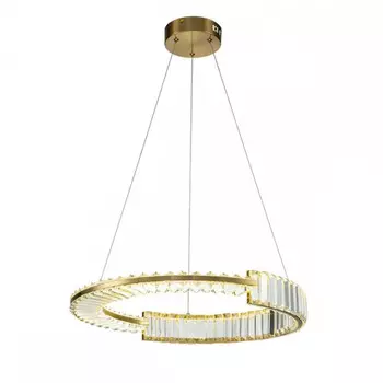 Подвесной светодиодный светильник Indigo Frizzante 12015/1PL Brass V000041L