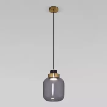 Подвесной светодиодный светильник Jeffry Eurosvet 50240/1 LED дымчатый