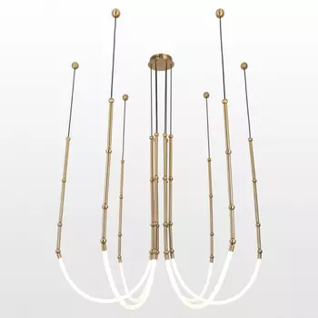 Подвесной светодиодный светильник Lussole Loft Bend LSP-7071