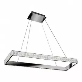 Подвесной светодиодный светильник с ПДУ iLedex Crystal ice MD7212-40B Хром