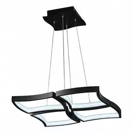 Подвесная светодиодная люстра с ПДУ iLedex Roomy 8196-4-D-T Черный