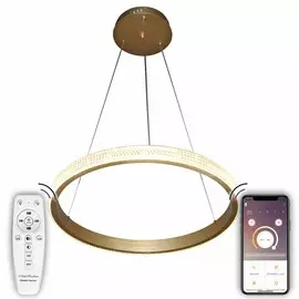 Подвесной светодиодный светильник с ПДУ Natali Kovaltseva INNOVATION STYLE 83012