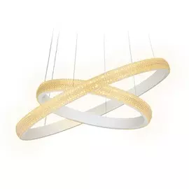 Подвесная светодиодная люстра с ПДУ (Радио 2.4) Ambrella light Acrylica FA615