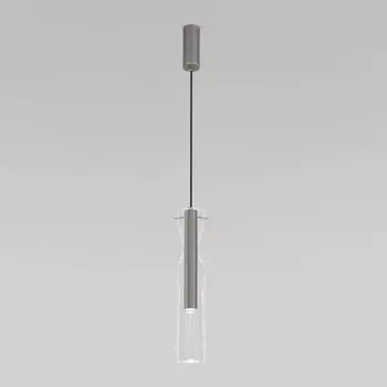 Подвесной светодиодный светильник со стеклянным плафоном Eurosvet Swan 50253/1 LED (a063276)