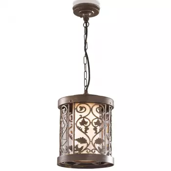 Подвесной уличный светильник со светодиодной лампочкой E27, комплект от Lustrof. №11846-624427