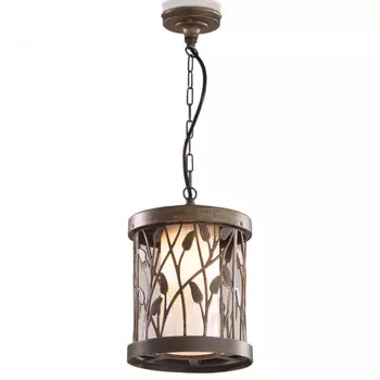 Подвесной уличный светильник со светодиодной лампочкой E27, комплект от Lustrof. №11867-624429