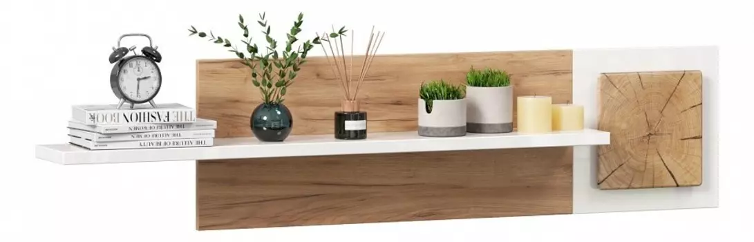 Полка навесная Фиджи ЛД 659.030.000 Любимый Дом 55973, ЛД 659.030.000