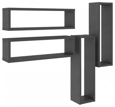 Полки навесные ПМ-366.23 ВКДП Комплект полок навесных ПМ-366.23, Матера