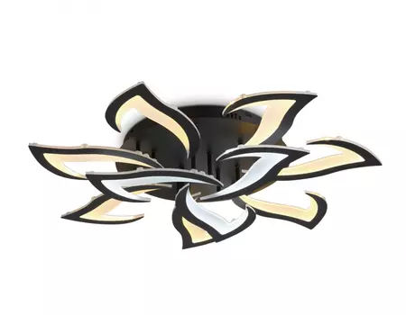 Потолочная диммируемая люстра с пульто ДУ Ambrella light ACRYLICA FA4474