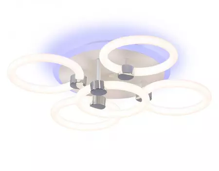 Потолочная диммируемая люстра с пульто ДУ Ambrella light ACRYLICA FA3841