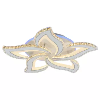 Потолочная диммируемая люстра с пультом ДУ Profit Light 3906/5 WHT 164W+10W RGB