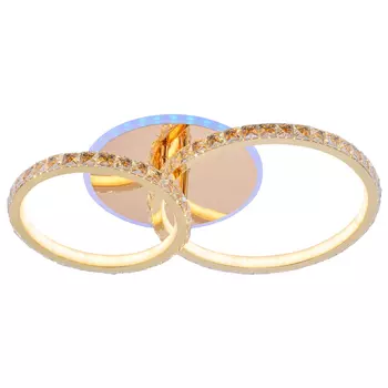 Потолочная диммируемая люстра с пультом ДУ Profit Light 8052/2 FGD 116W+6W RGB