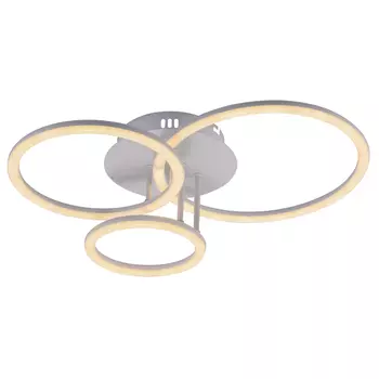 Потолочная диммируемая люстра с пультом ДУ Profit Light 6063/3 WHT 84W