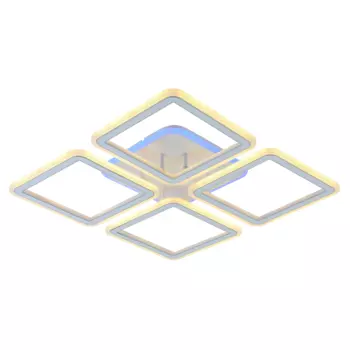 Потолочная диммируемая люстра с пультом ДУ Profit Light 8465/4A WHT 112W+8W RGB