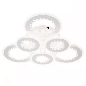 Потолочная диммируемая люстра с пультом ДУ Escada Dew 10233/6LED