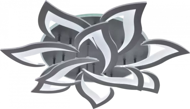 Потолочная диммируемая люстра с пультом ДУ Profit Light 8028/7+3 GRP 180W+14W RGB