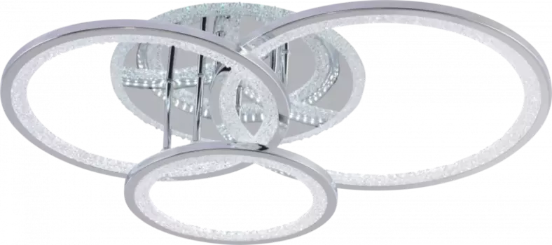 Потолочная диммируемая люстра с пультом ДУ Profit Light 8448/3 CHR 108W+8W RGB