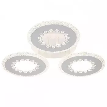 Потолочная диммируемая люстра с пультом ДУ Escada Dew 10233/3LED