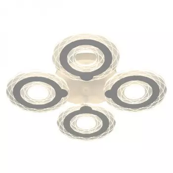 Потолочная диммируемая люстра с пультом ДУ Escada Jessie 10253/4LED White