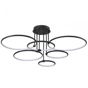 Потолочная диммируемая люстра с пультом ДУ Lumion Ledio Ursula 6506/99CL