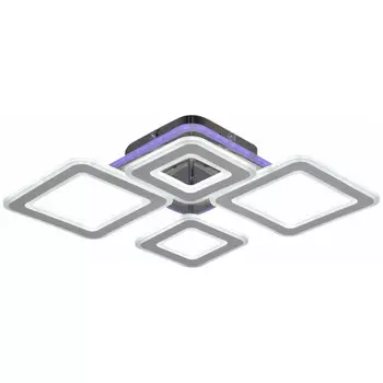 Потолочная диммируемая люстра с пультом ДУ Reluce 20536-0.3-2+2+1 CR (1426526)