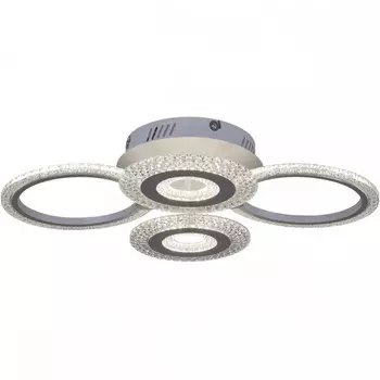 Потолочная диммируемая люстра с пультом ДУ Reluce 20697-0.3-2+2 (1424202)