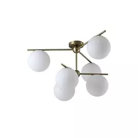 Потолочная люстра Crystal Lux FELIZ SP-PL6 BRONZE/WHITE